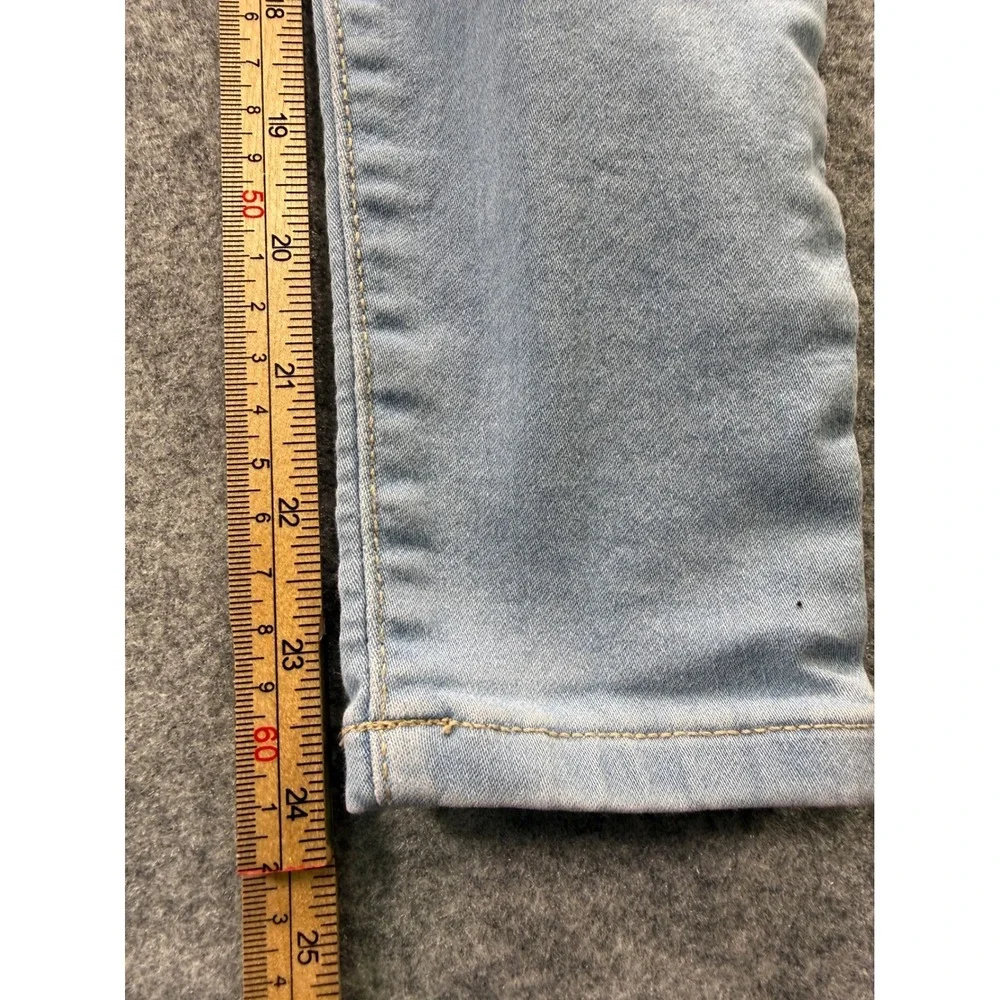 The Children's Place Super Skinny Jeans Kids Size 10 Light Wash Adjustable Waist
